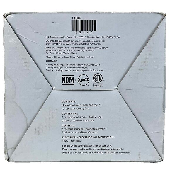 Scentsy Retired Warmer BIG APPLE Full Size Red Teacher Plug In Retired NOS - Picture 3 of 5